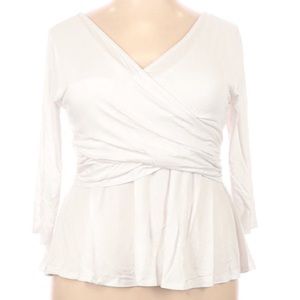 Torrid Super Soft cross front tee sz 1